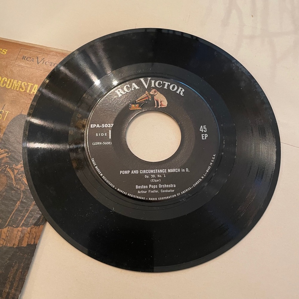 Arthur Fiedler Boston Pops RCA Victor Gold Standard 45 EP Record - Picture 3 of 4